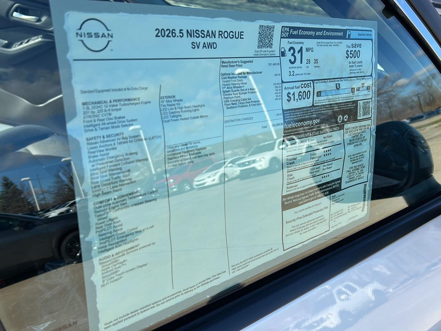 2026 Nissan Rogue SV