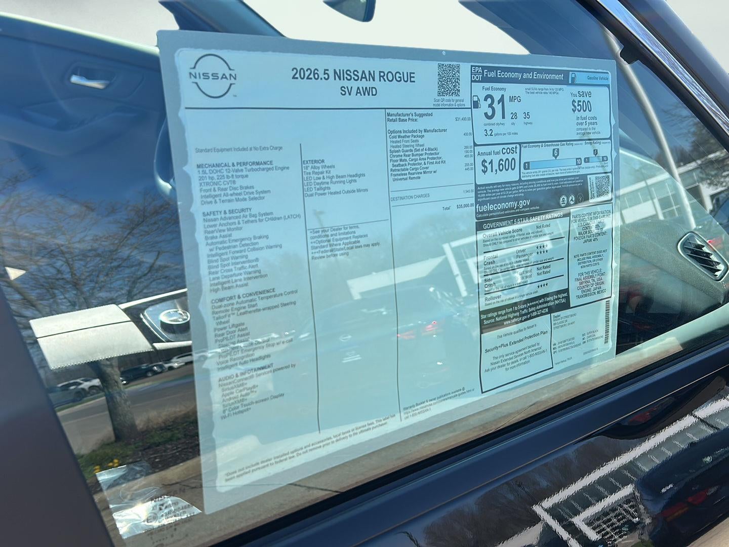 2026 Nissan Rogue SV