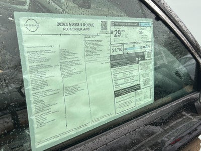 2026 Nissan Rogue Rock Creek®