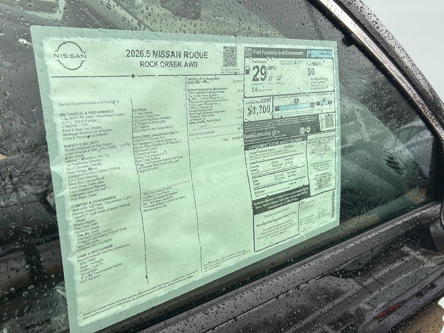 2026 Nissan Rogue Rock Creek®