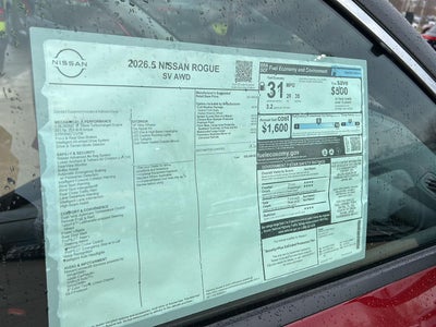 2026 Nissan Rogue SV