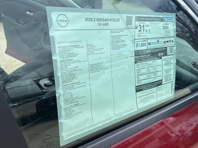 2026 Nissan Rogue SV