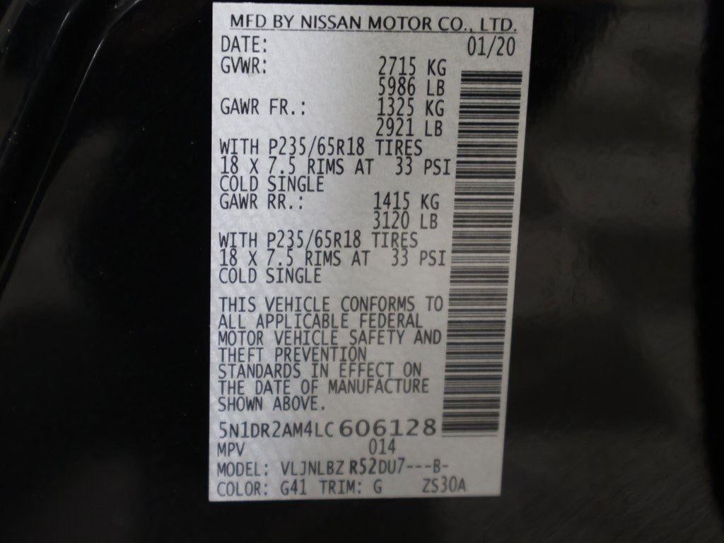 2020 Nissan Pathfinder S