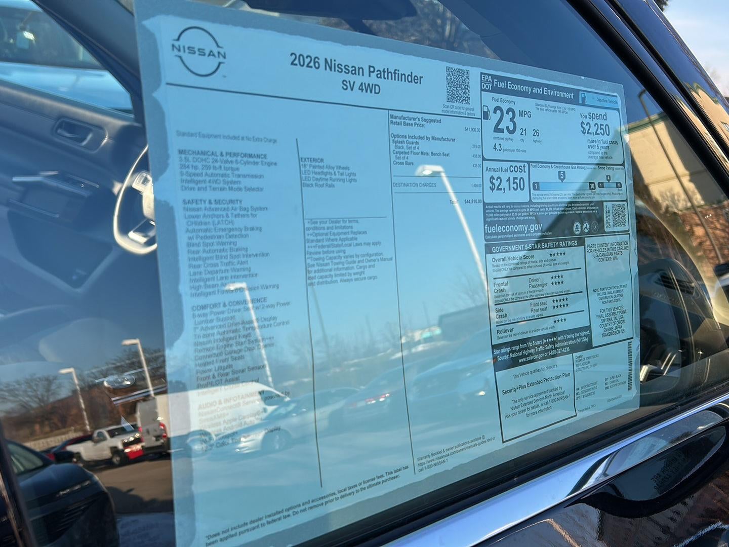 2026 Nissan Pathfinder SV