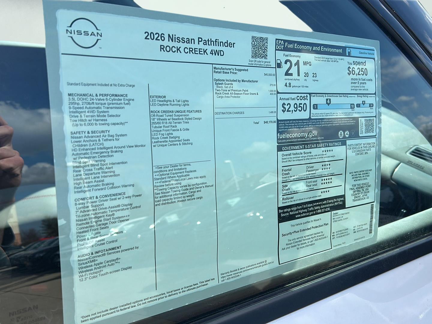 2026 Nissan Pathfinder Rock Creek®