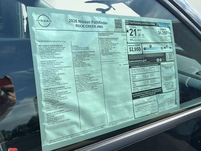 2026 Nissan Pathfinder Rock Creek®