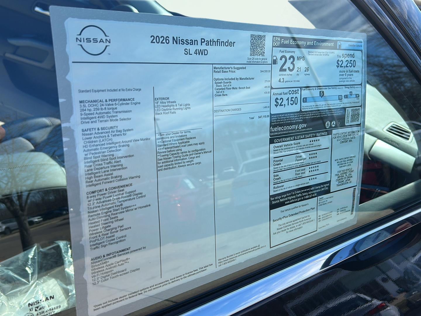 2026 Nissan Pathfinder SL