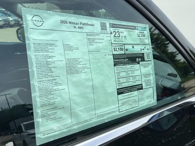 2026 Nissan Pathfinder SL