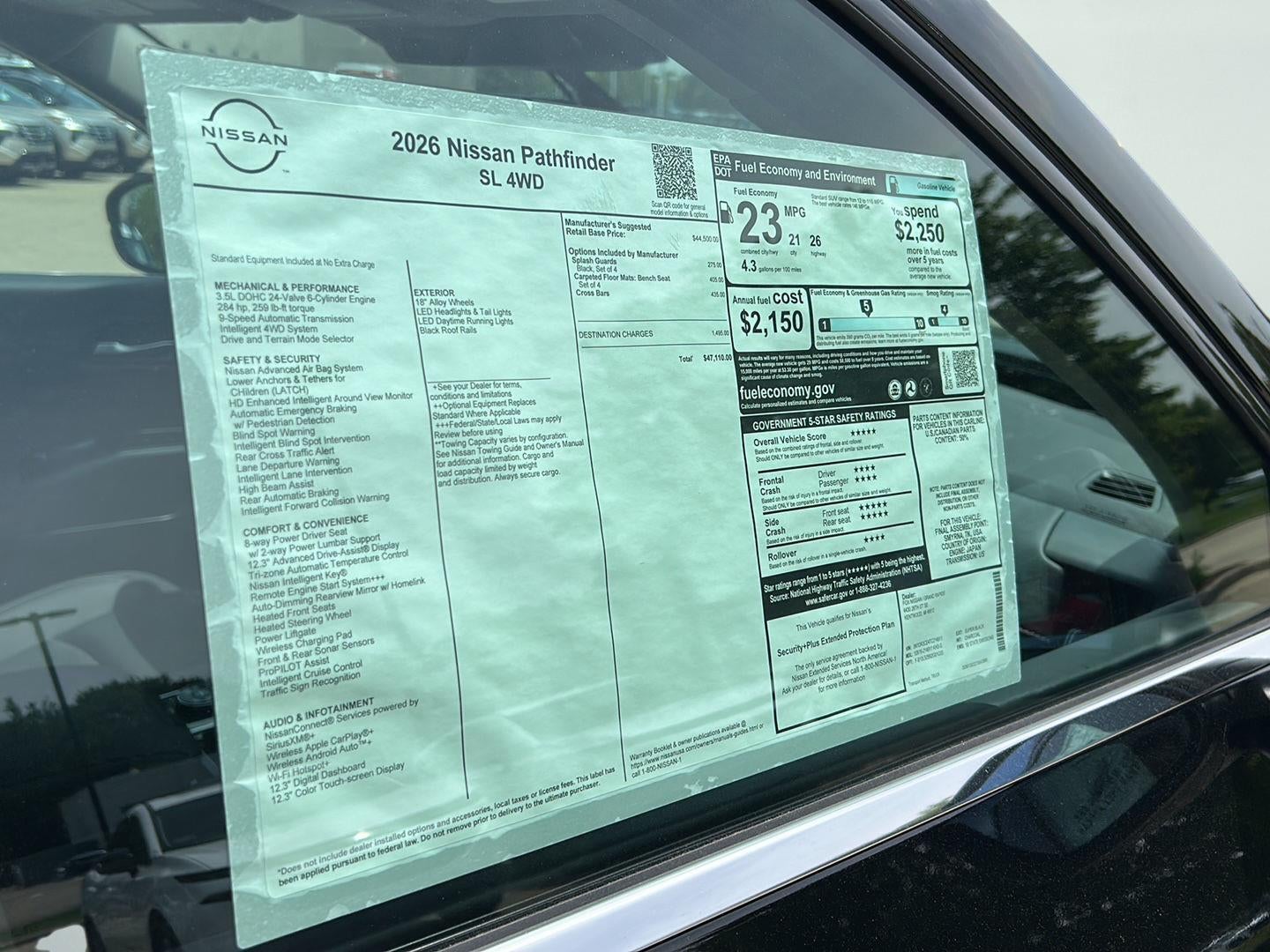 2026 Nissan Pathfinder SL