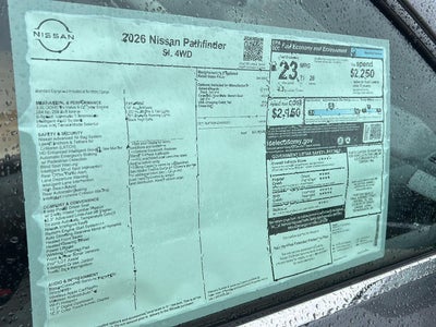 2026 Nissan Pathfinder SL