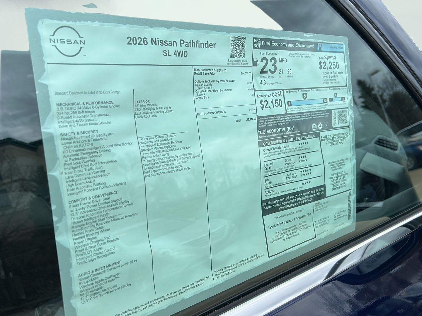 2026 Nissan Pathfinder SL