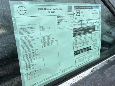 2026 Nissan Pathfinder SL