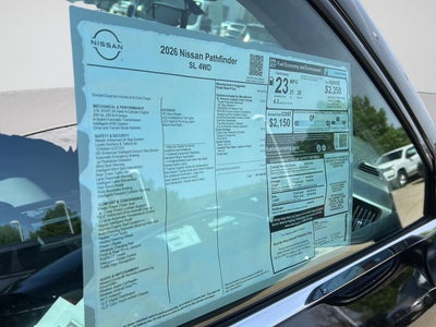 2026 Nissan Pathfinder SL