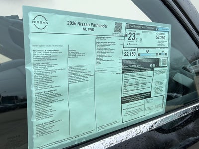 2026 Nissan Pathfinder SL