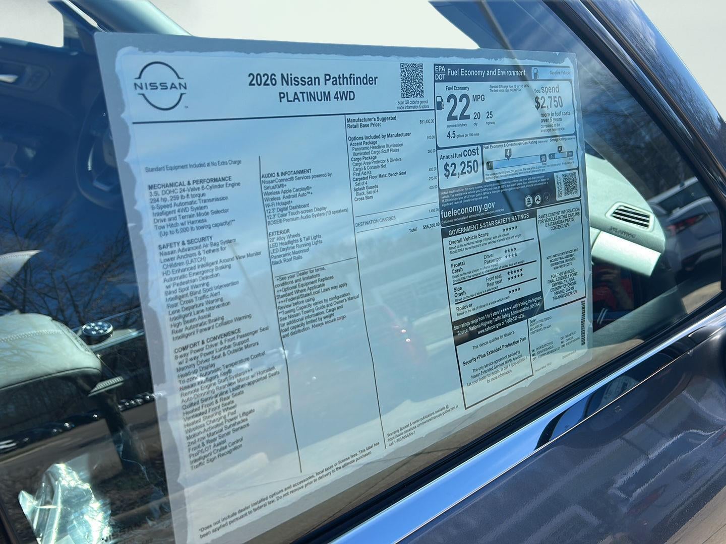 2026 Nissan Pathfinder Platinum