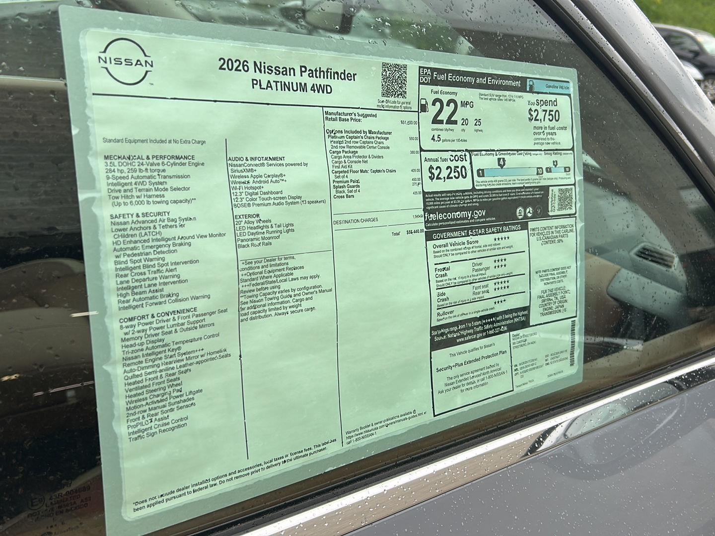 2026 Nissan Pathfinder Platinum