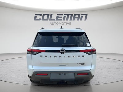 2026 Nissan Pathfinder Platinum