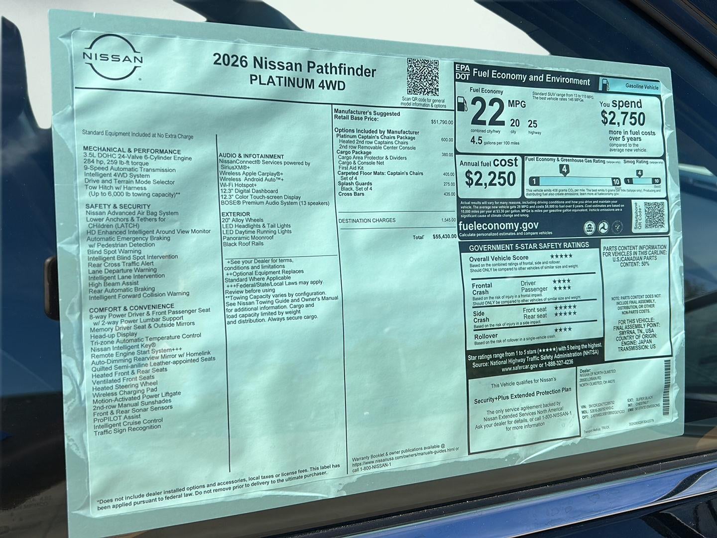 2026 Nissan Pathfinder Platinum 29