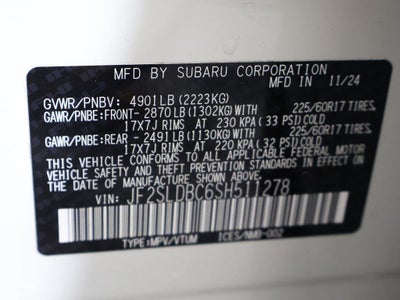 2025 Subaru Forester Premium