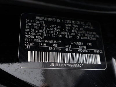 2022 Nissan Rogue Sport SL