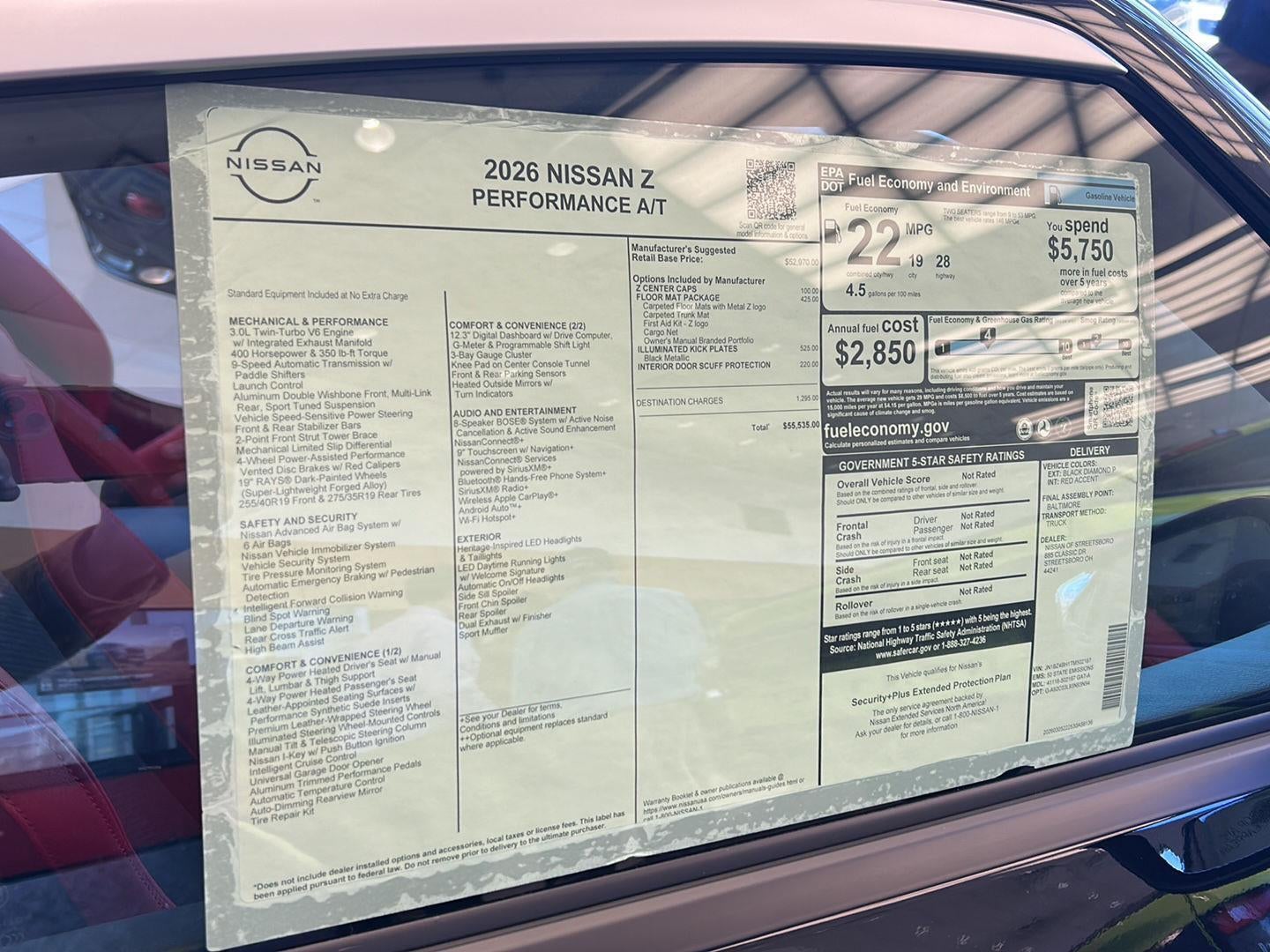 2026 Nissan Z Performance