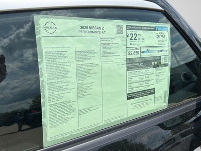 2026 Nissan Z Performance