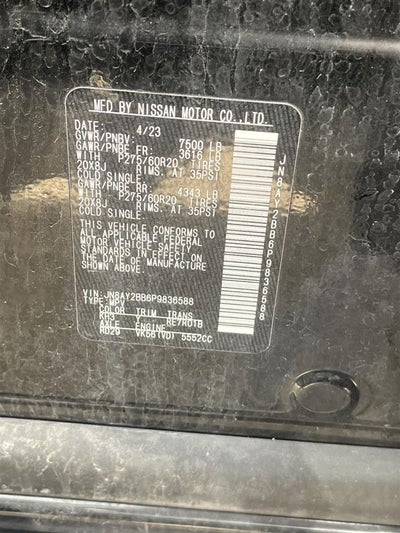 2023 Nissan Armada SL