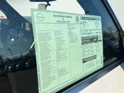 2026 Nissan Armada SL