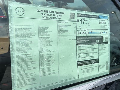 2026 Nissan N/A Platinum Reserve