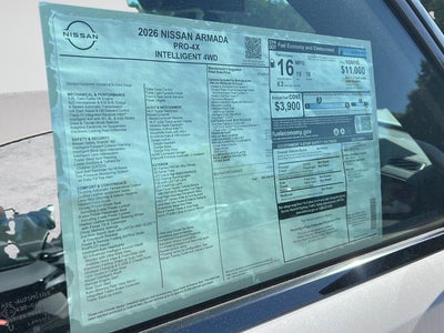 2026 Nissan Armada PRO-4X