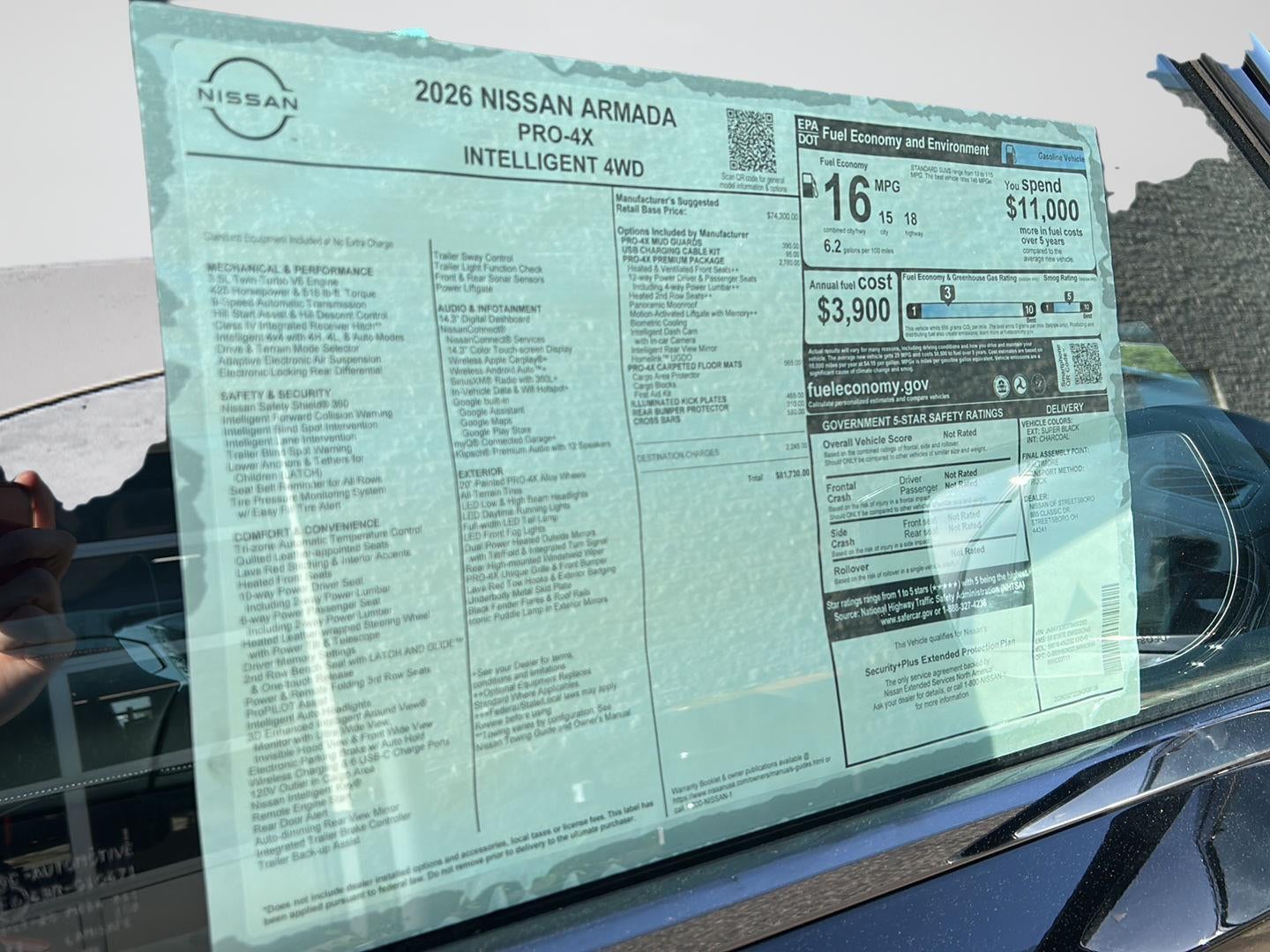 2026 Nissan Armada PRO-4X®