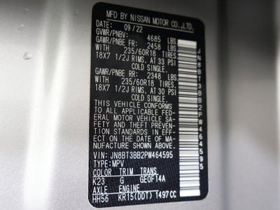 2023 Nissan Rogue SV