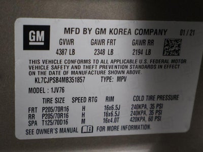 2021 Chevrolet Trax LT