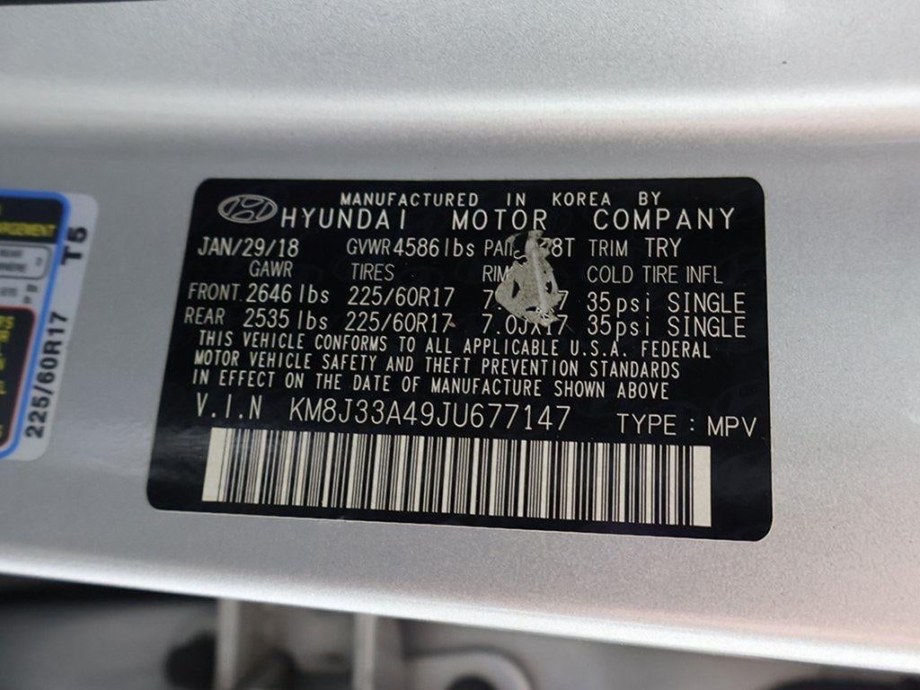 2018 Hyundai Tucson SEL Plus