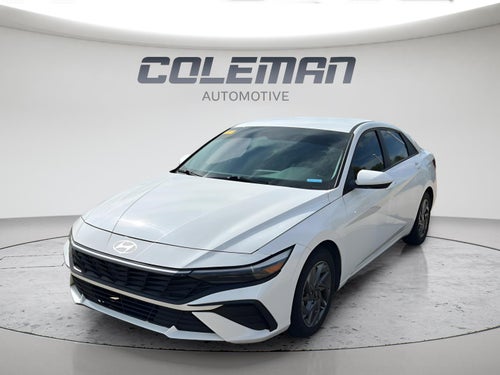 2024 Hyundai Elantra Hybrid Blue