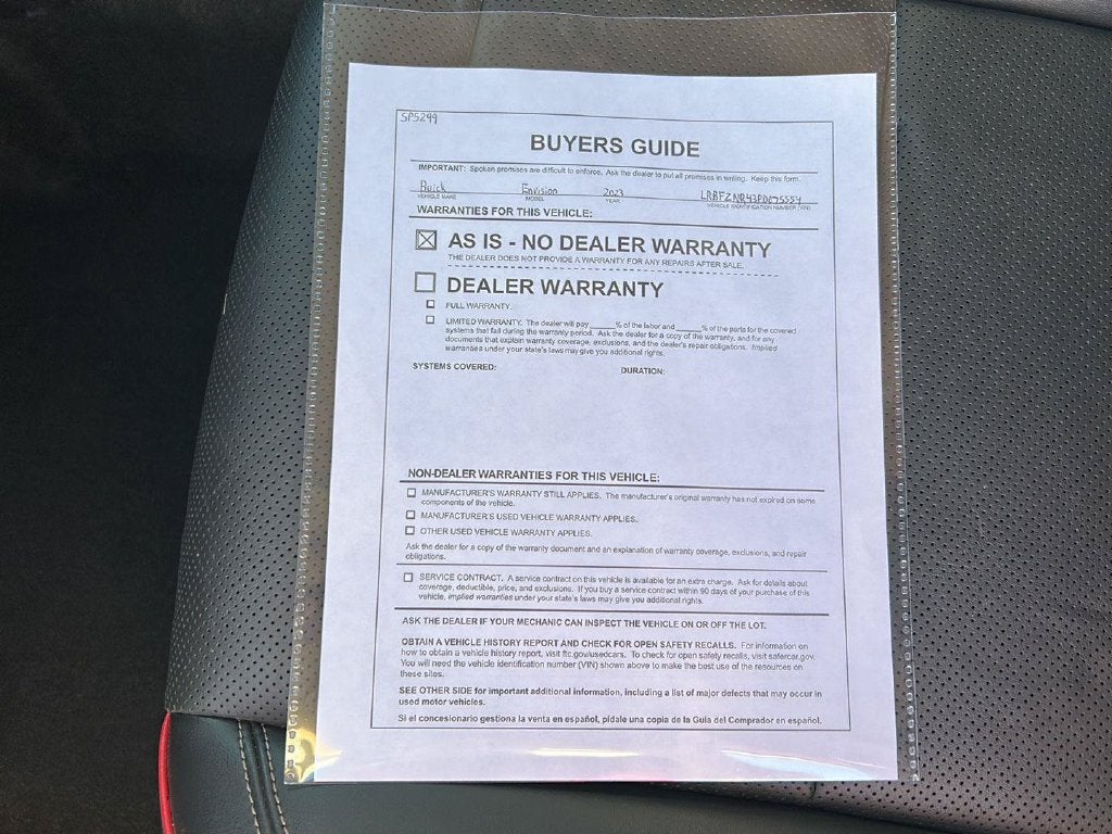 2023 Buick Envision Essence 27