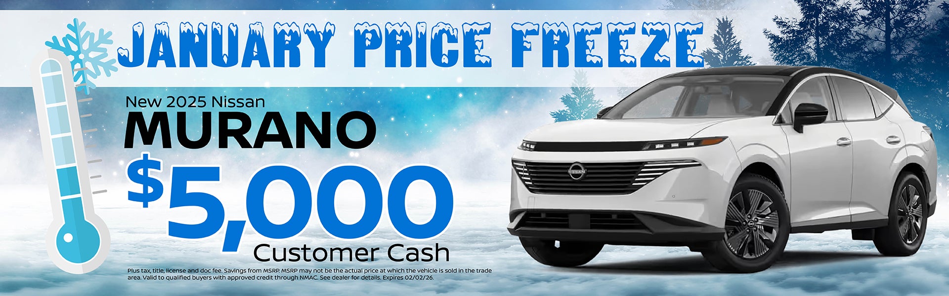 2025 Nissan Murano Offer | Nissan of Streetsboro