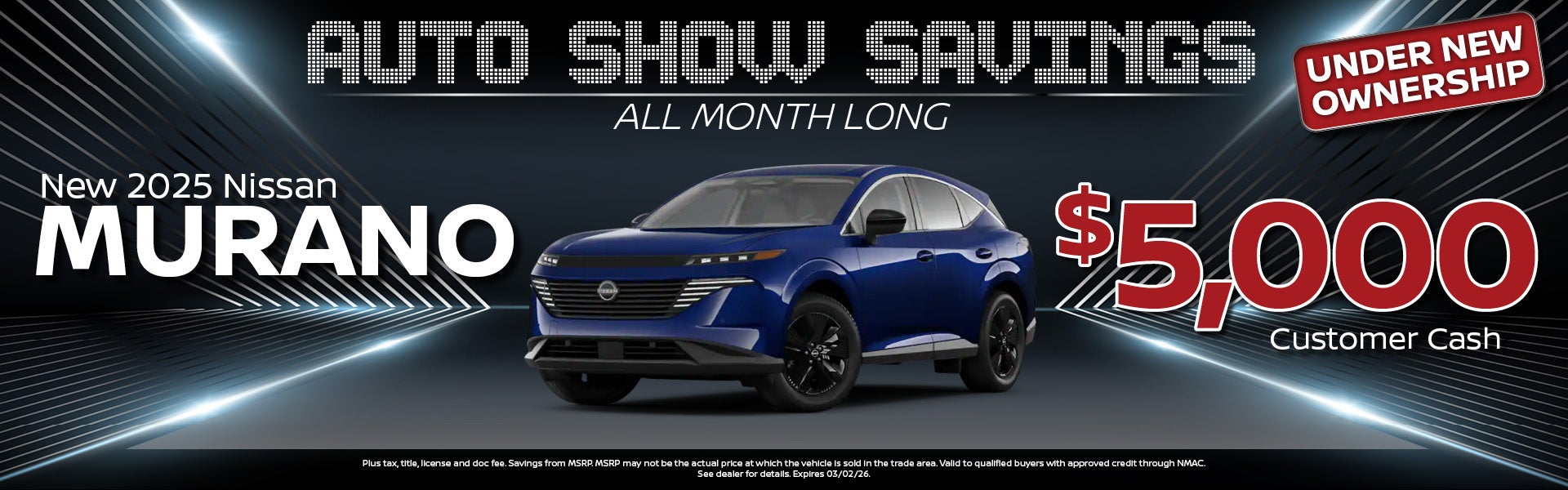 2025 Nissan Murano Offer | Nissan of Streetsboro