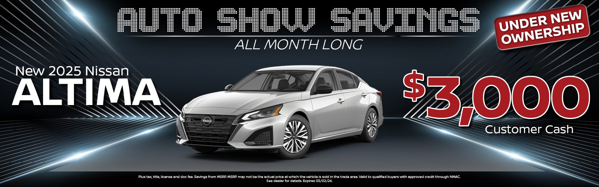 2025 Nissan Altima Offer | Nissan of Streetsboro