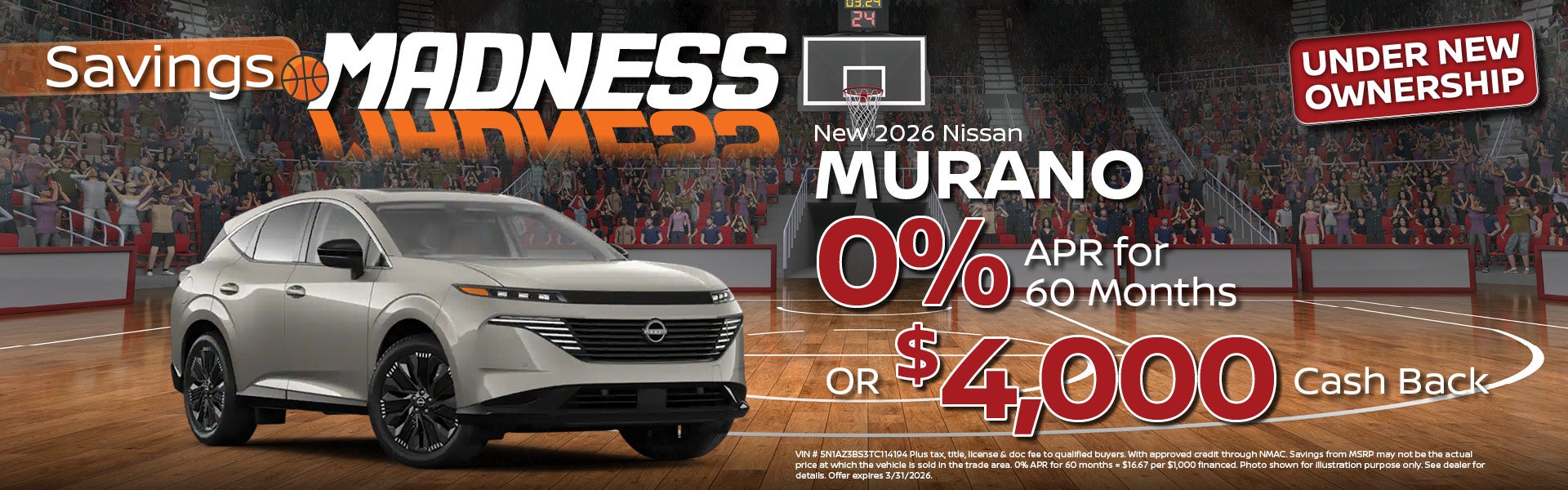 2026 Nissan Murano Offer | Nissan of Streetsboro