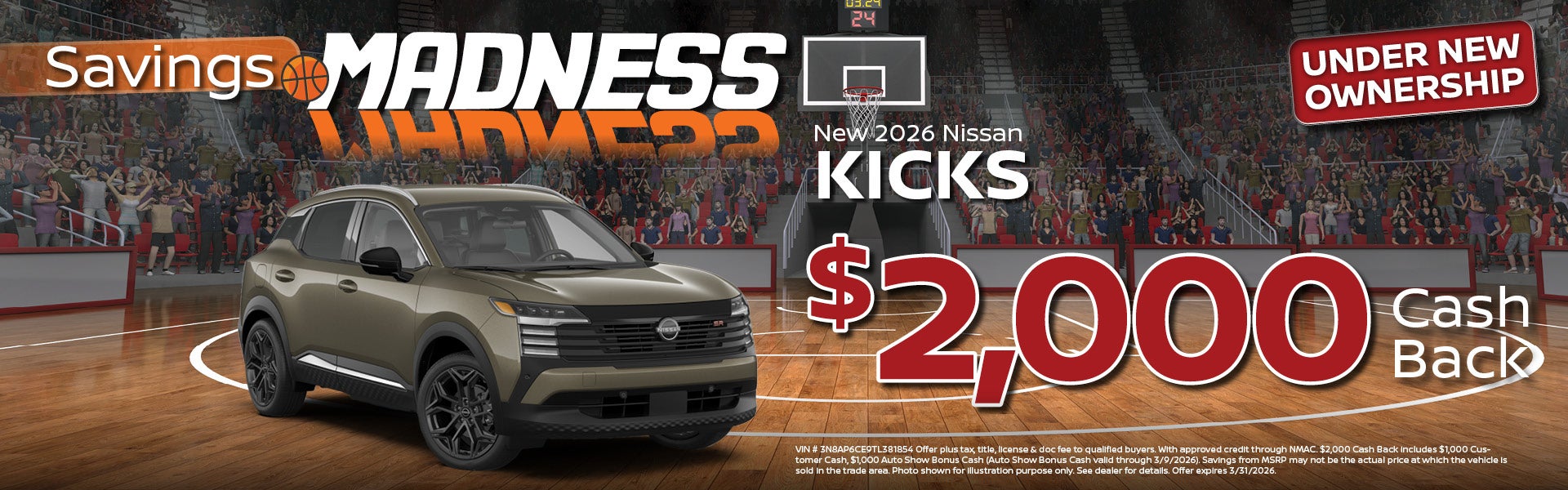 2026 Nissan Kicks Offer | Nissan of Streetsboro