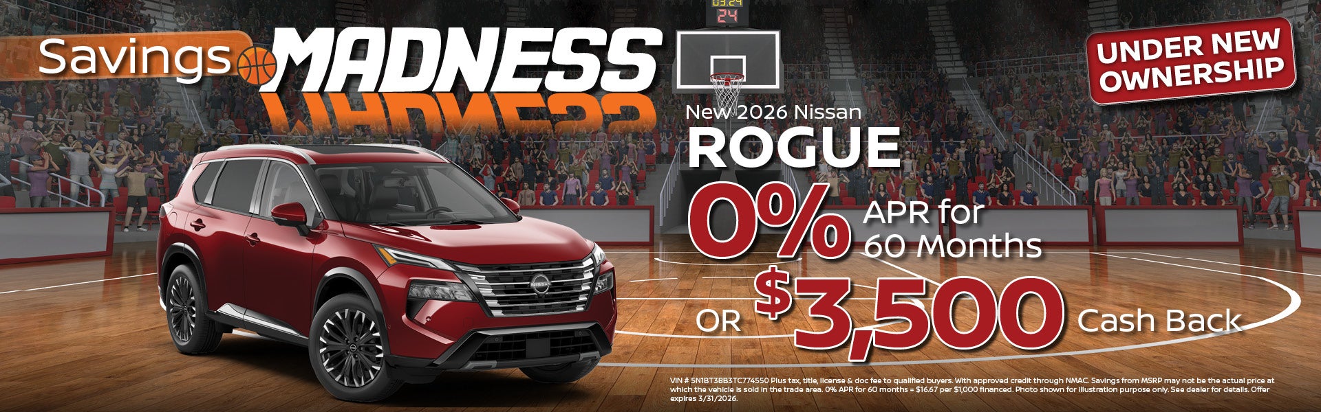 2026 Nissan Rogue Offer | Nissan of Streetsboro