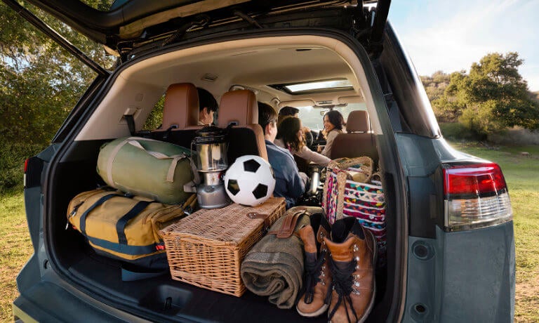 2026 Nissan Pathfinder cargo space