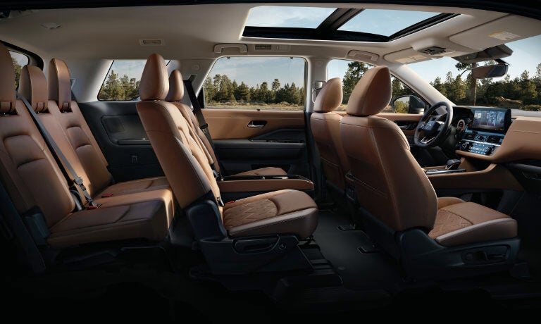 2026 Nissan Pathfinder interior seating