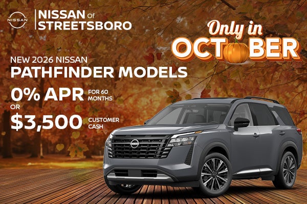 New 2026 Nissan Pathfinder Models
