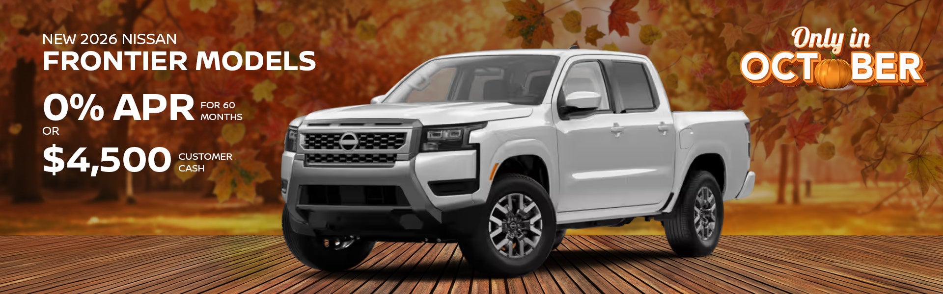 New 2026 Nissan Frontier Models