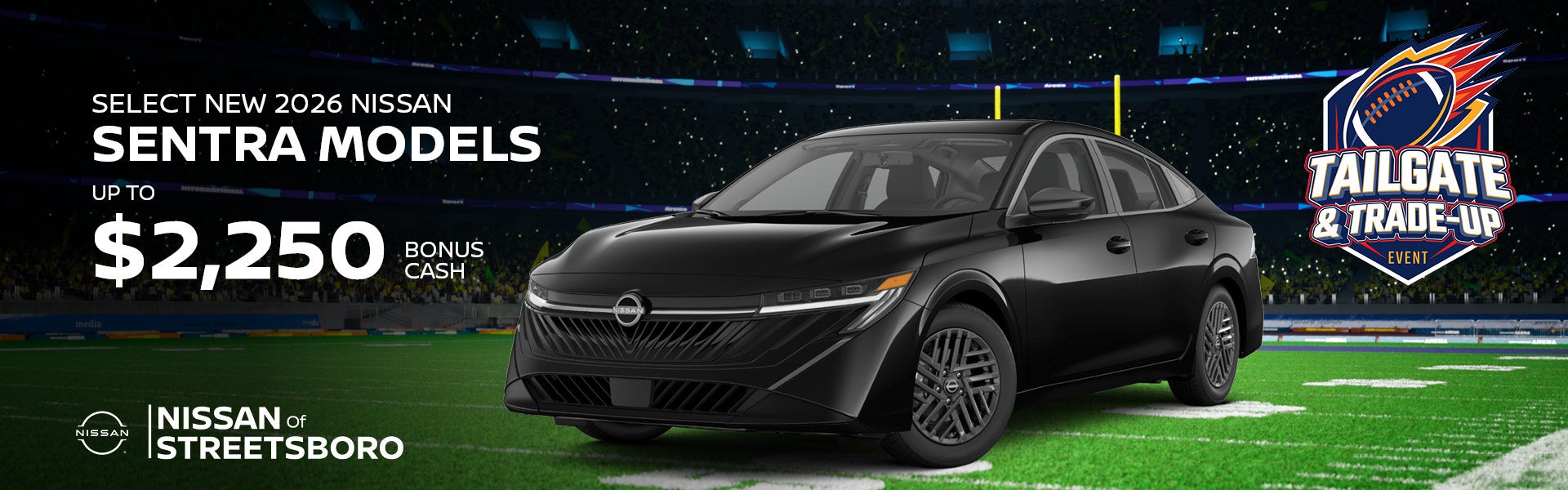 New 2026 Nissan Sentra Models in Streetsboro, OH