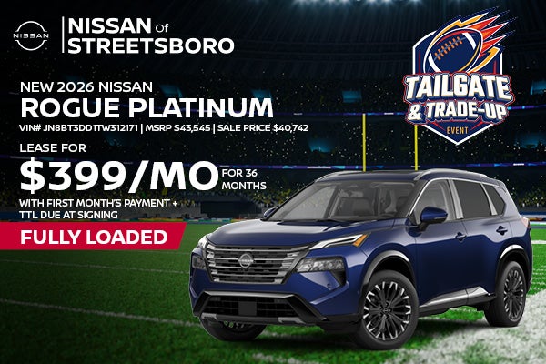New 2026 Nissan Rogue Platinum
