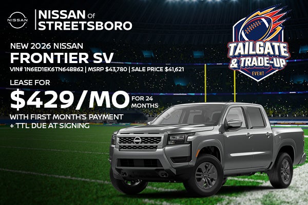 New 2026 Nissan Frontier 4D CREW CAB SV SWB 4WD